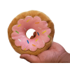 Strawberry Donut Plush Dog Toy