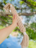 Large Beidge Handmade Macrame Candy Rope for Big Dogs (Copy)