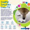 SP Snowflake Ultra Durable Nylon Dog Chew Toy for Aggressive Chewers