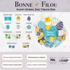 Easter-Spring Themed Dog Treats Gift Box
