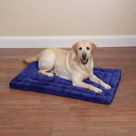 Slumber Pet Plush Mat (Color: gray, size: 23x16in)